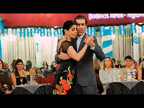 Julia Gorin y Lautaro Cancela. Milonga del Corazón (D'Arienzo) Milonga Cachirulo 1jul23 (2/3)