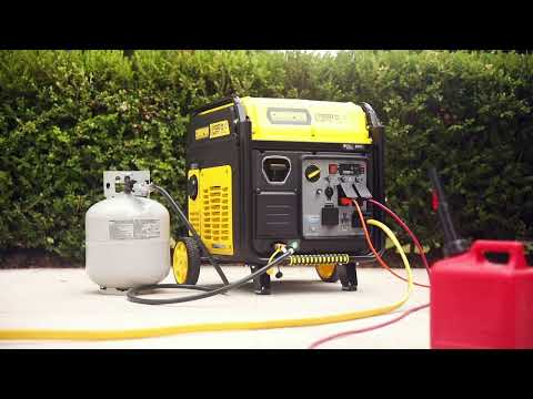 Champion 11,000W Electric Start Dual Fuel Portable Inverter Generator with CO Shield® (Mod. 201417)