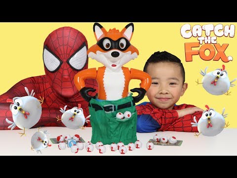Catch The Fox Fun Kids Games With Spiderman And CKN