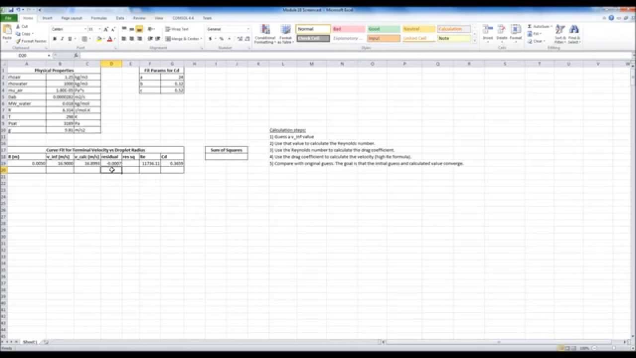 Excel Solver - Solution by Iteration for Multiple Values