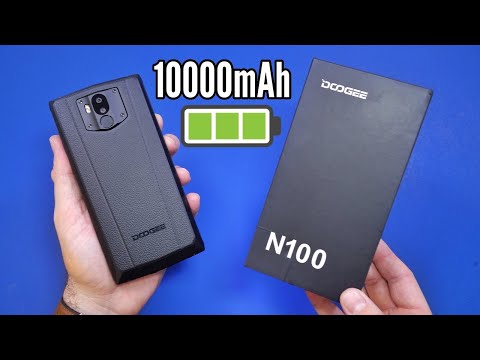 Doogee N100 Smartphone - Hands On - 10000mAh, NFC