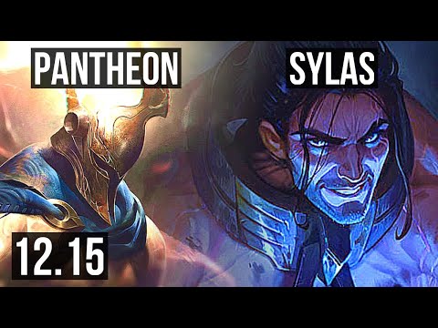 PANTHEON vs SYLAS (MID) | Rank 3 Panth, 1.2M mastery, 5/1/1, 300+ games | NA Challenger | 12.15