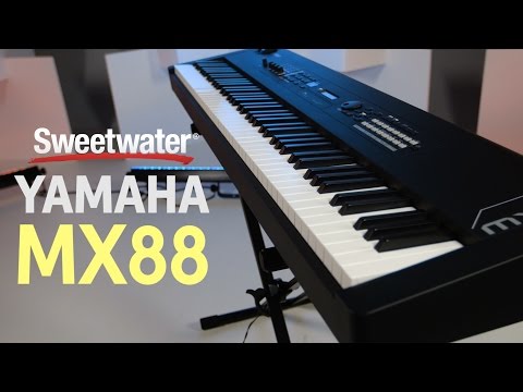 Yamaha MX88 88 key Weighted Action Music Synthesizer Sweetwater
