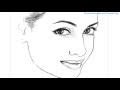 How to Draw a Beautiful girl face 