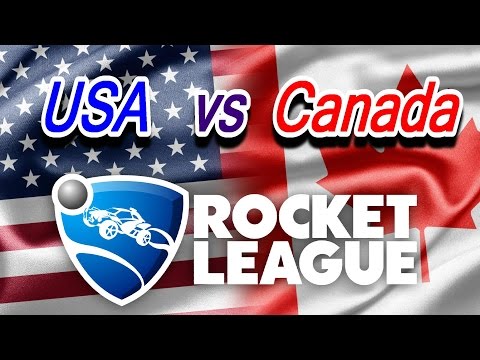 Canada vs USA - Match 1 (Rocket League)