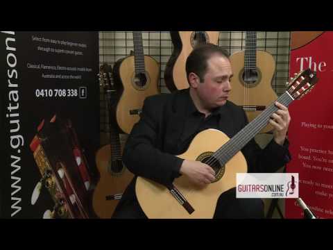 Alhambra Guitar, Model 4PA-Study in E Minor-Performed by Giuseppe Zangari