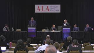 2019 ALA Midwinter Meeting &amp; Exhibits - Presidential and Treasurer Candidates’ Forum