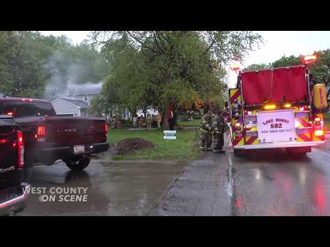 5-9-2021 Millcreek Twp - Structure Fire - Heavy Smoke