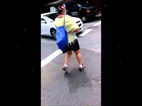 Dancing Queen at Bus Stop eat your heart out!  (Original)