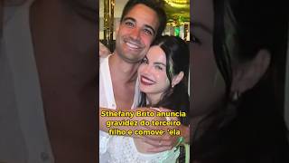 Sthefany Brito anuncia Gravidez do terceiro filho e comove: 'ela