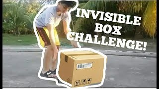 Attempting the INVISIBLE BOX CHALLENGE! (Epic fail)