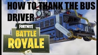How To Thank The Bus Driver On Ps4 Fortnite म फ त - how to thank the bus driver in fortnite ps4 only