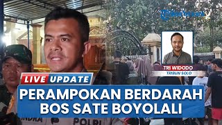 Kondisi Korban Luka Perampokan di Boyolali Penuh Darah saat Telepon Suami yang Jauh Luar Pulau