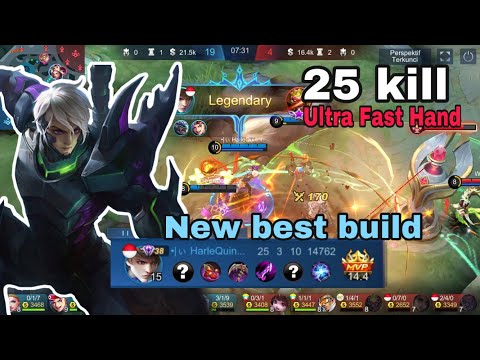 25 KILL! NEW BEST BUILD AND COMBO GUSION 2020 || Mobile Legends Bang bang