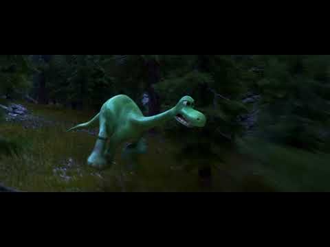Arlo saving life of spot | Climax scene | The Good Dinosaur