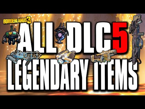 Borderlands 3 | All DLC 5 Legendary Items Guide | ARMS RACE