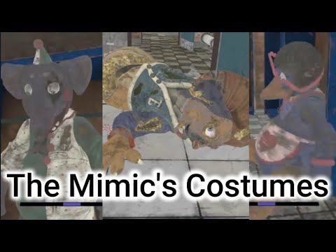 The Mimic's mascot costumes (and behind the scenes) FNaF Security Breach RUIN