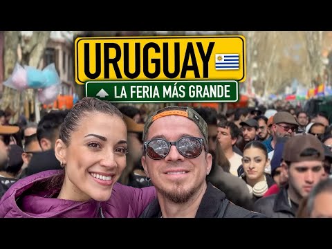 URUGUAY 🇺🇾 Feria Tristán Narvaja | 🎭 Así ensayan las MURGAS para el CARNAVAL más largo del 🌎