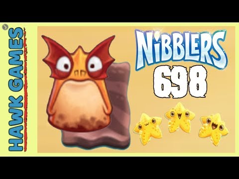 Fruit Nibblers Level 698 - 3 Stars Walkthrough, No Boosters