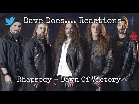 Dave Does... Reactions - Rhapsody - Dawn Of Victory