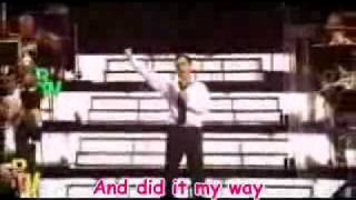 Robbie Williams - My Way (lyrics)