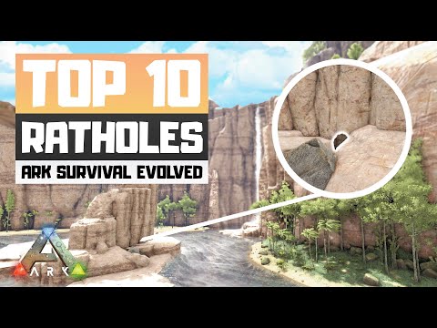 TOP 10 Hidden RATHOLES In ARK Survival Evolved