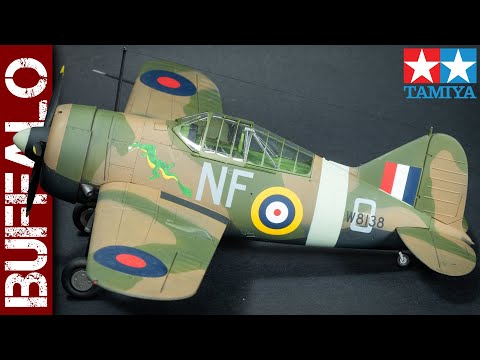 Brewster B-339E Buffalo RNZAF Singapore 1941 (Tamiya 1/48 scale model)
