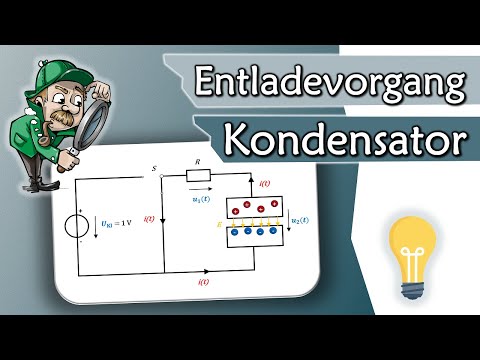 Wie funktioniert ein Kondensator? Entladevorgang, Spannung und Strom | Gleichstromtechnik # 12