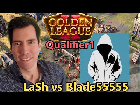 Start der Qualifier - Lash 🇩🇪 vs Blade55555 🇺🇸 - Golden League 2 - Age of Empires 4 [Deutsch/4K]