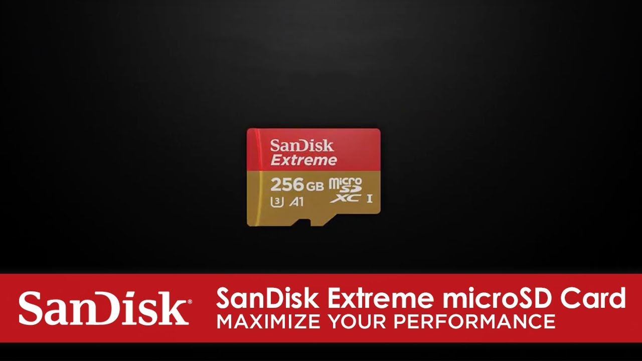 SanDisk microSDHC-Karte Extreme UHS-I U3 32 GB