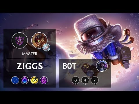 Ziggs Bot vs Kai'Sa - EUW Master Patch 9.23