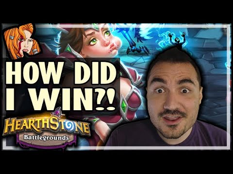 HOW DID I WIN THIS?? - Hearthstone Battlegrounds