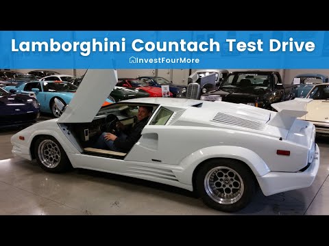 試駕蘭博基尼Countach貓咪外掛，蘭博基尼暗黑破壞神。 (Test Drive Lamborghini Countach Cats Exotics, Lamborghini Diablo)