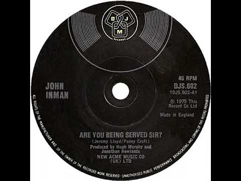 UK New Entry 1975 (262) John Inman - Are You Being Served Sir