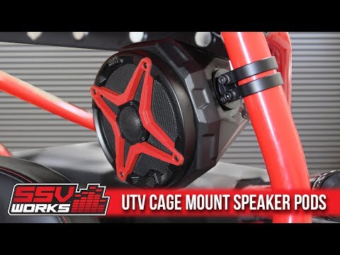 SSV Works Universal Cage Mount Speaker Pods - US2-C65