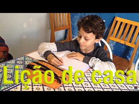 Lição de casa.