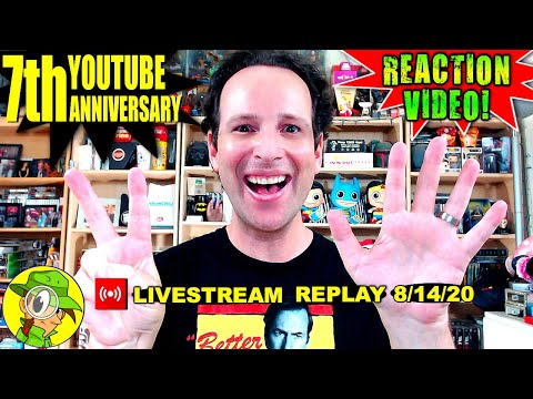 , title : 'Peep THIS Out Reviews 7th YouTube Anniversary Reaction & Chat! 🕵️‍♂️🎉 Livestream Replay 8.14.20'