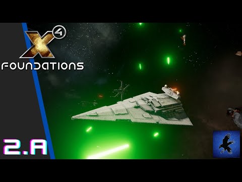 Squadrons first test: Star Wars Interworlds 0.46 X4 Foundations Modded Playthrough