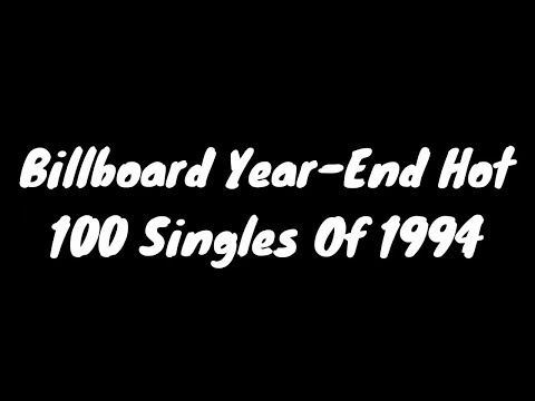 Billboard Year-End Hot 100 Singles Of 1994