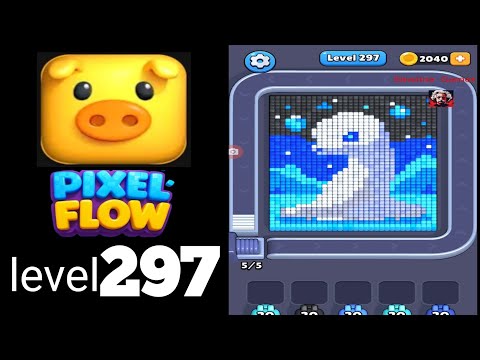Pixel Flow Level 297 Walkthrough