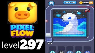 Pixelflow level 297 Guide Walkthrough Solution