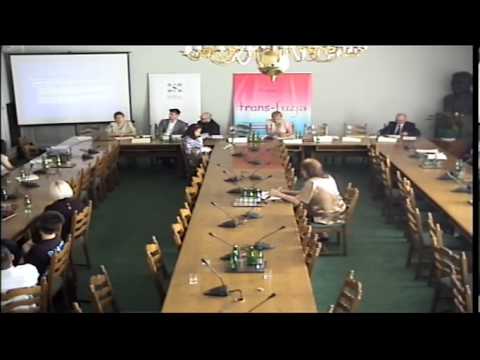 Anna Grodzka konferencja 09 lipca 2013 r.