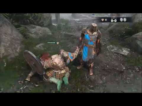 For Honor beta - Big burly men like to bash their shields ( ͡° ͜ʖ ͡°) ft. Gordon