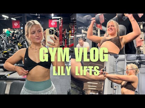MY FIRST GYM VLOG | Lilylifts