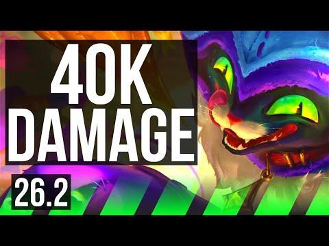 SHACO vs LEE SIN (JGL) | 40K damage | KR Master | 26.2