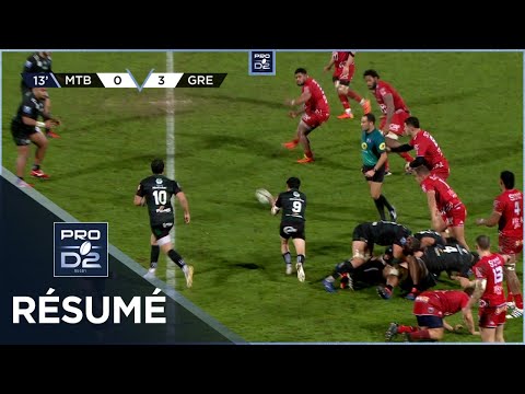 PRO D2 - Résumé US Montauban-FC Grenoble Rugby: 25-25 - J13 - Saison 2021/2022