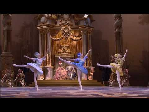 20 11 2011 Anna Tikhomirova, Victoria Litvinova, Yulia Lunkina as Fairies of Jewels in Sleeping Beau