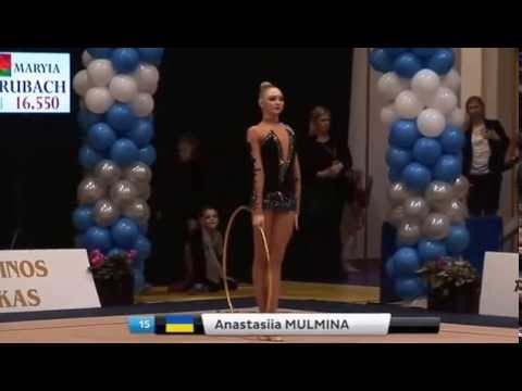 Anastasia Mulmina hoop Dalia Kutkaite Cup 2015