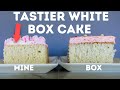 How To Make Vanilla Box Cake Mix Better Doctored Cake Mix