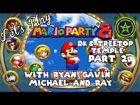 Let's Play - Mario Party 8: DK's Treetop Temple Part 2